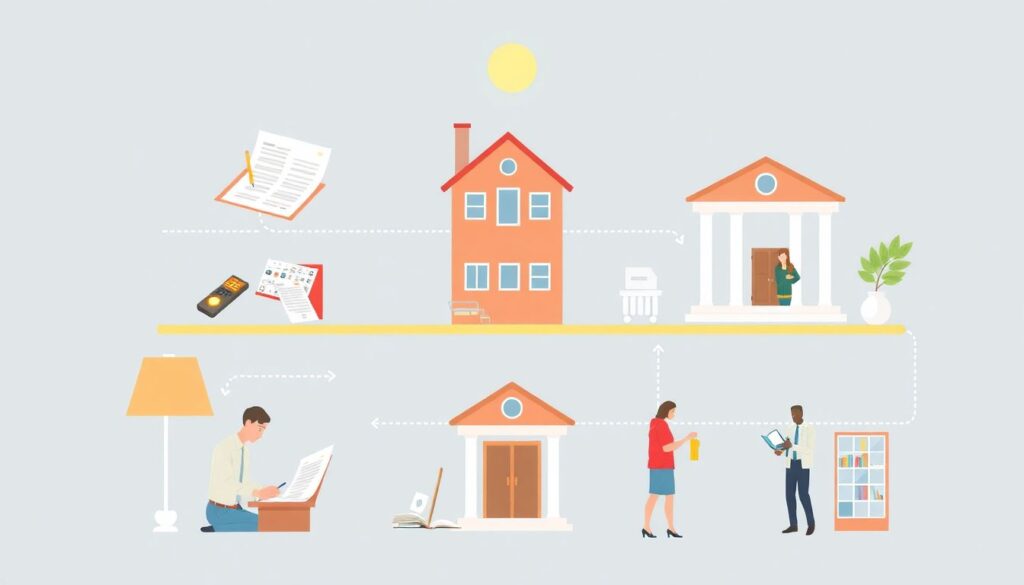 Как проходит сделка купли-продажи квартиры в ипотеку: все этапы. - иллюстрация