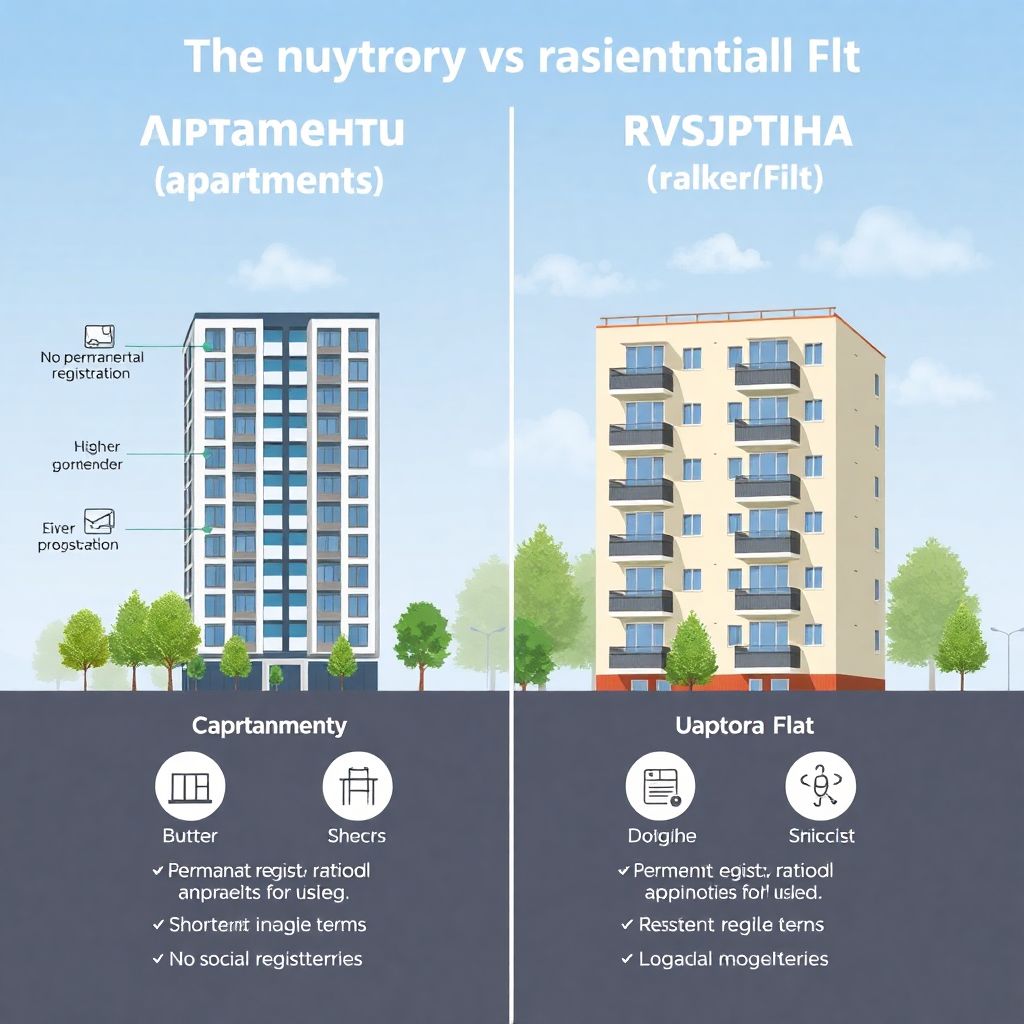 Ипотека на апартаменты: отличия от покупки квартиры и возможные риски.