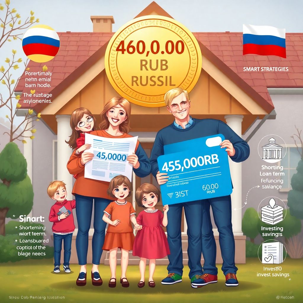 Погашение ипотеки для многодетных семей: как получить 450 000 рублей от государства Как использовать 450 000 рублей на погашение ипотеки для многодетных семей?