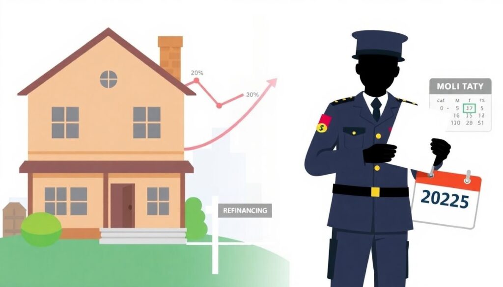 Как происходит рефинансирование военной ипотеки? - иллюстрация