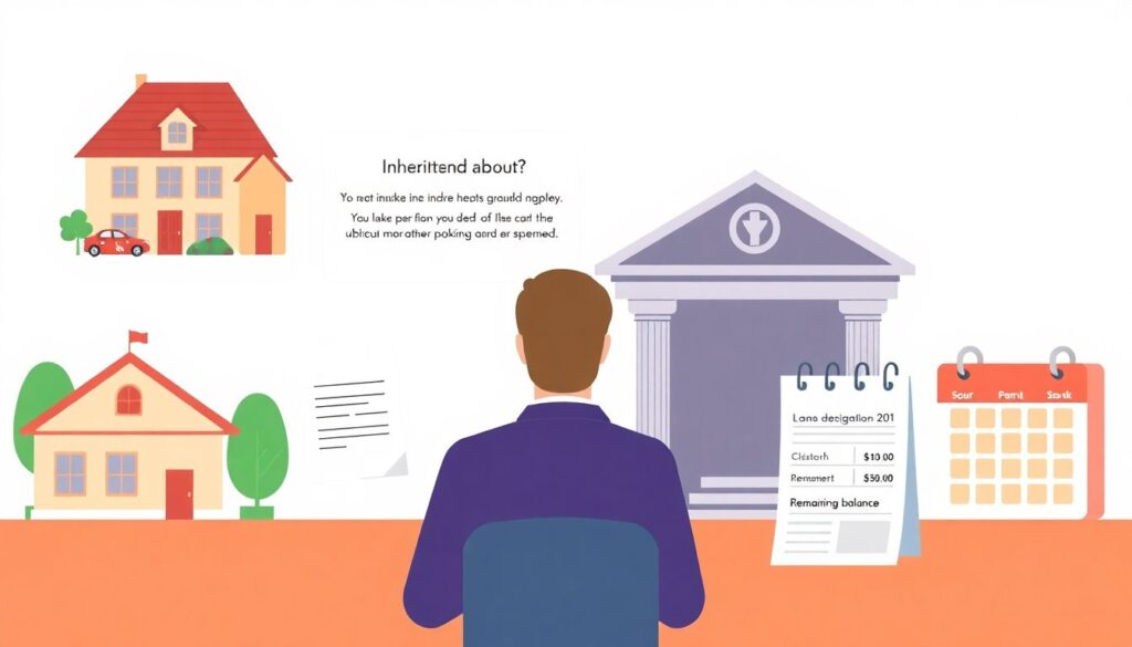 Наследство и ипотека: что делать, если в наследство досталась квартира с долгом? - иллюстрация