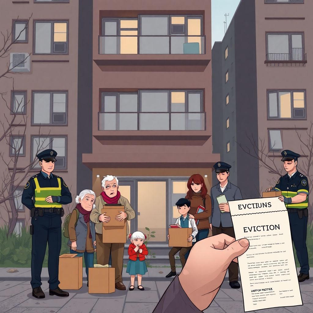 Как происходит выселение из ипотечной квартиры за неуплату?