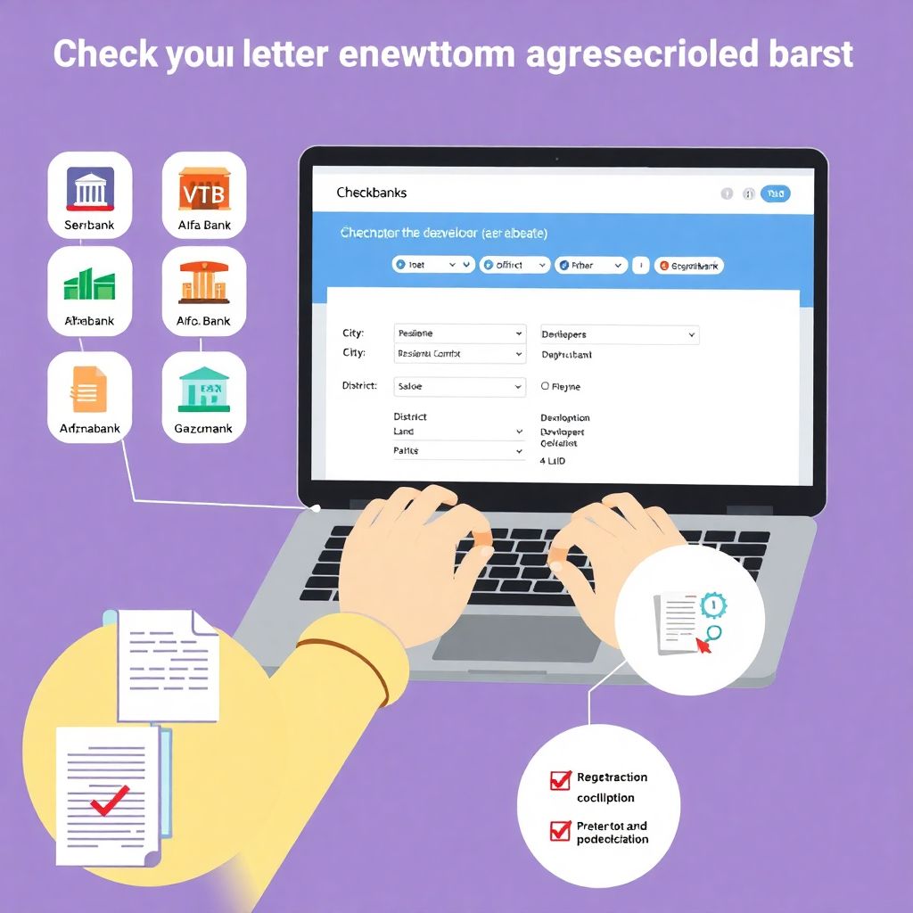Как проверить аккредитацию застройщика в банке онлайн?