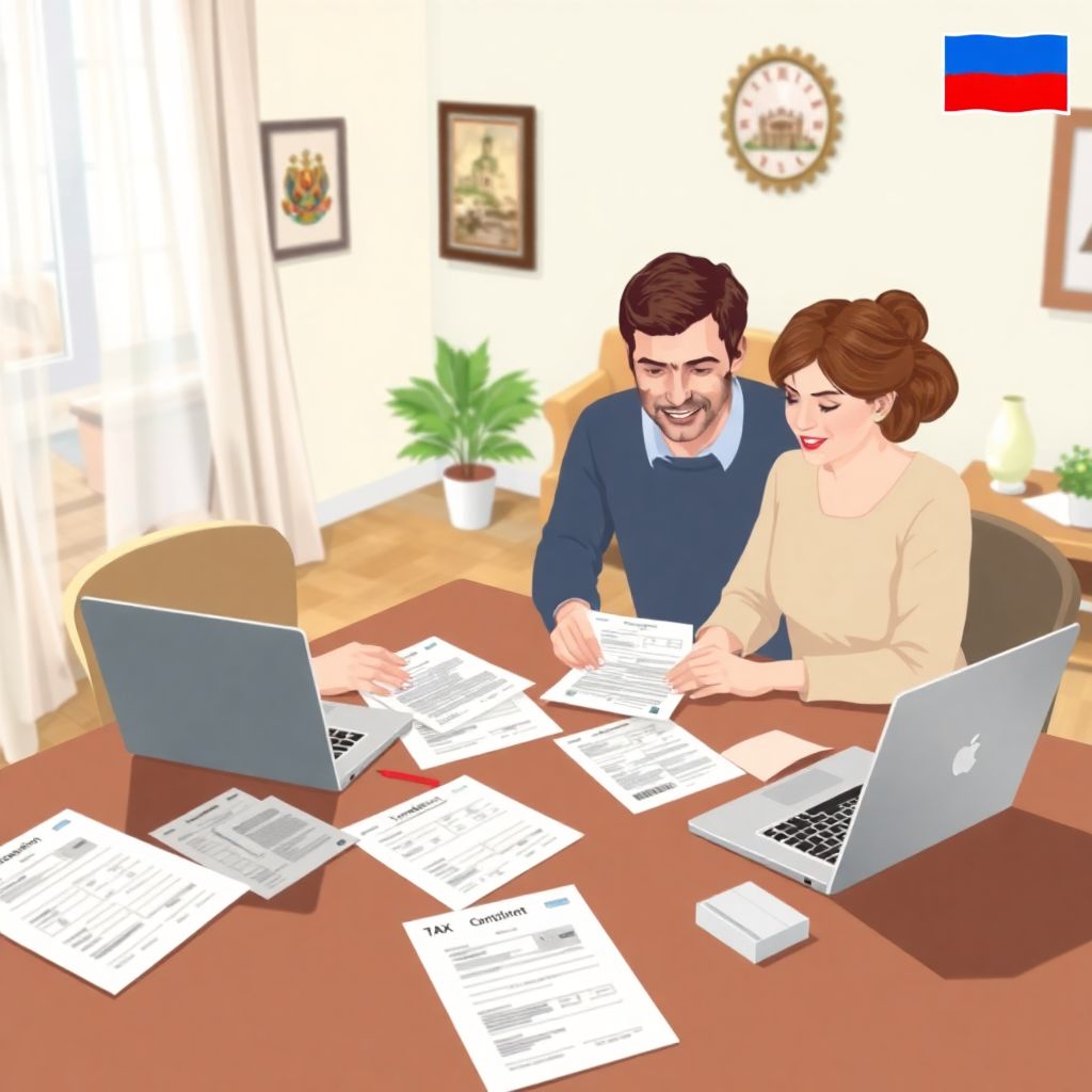 Как получить имущественный вычет, если квартира оформлена на супруга?