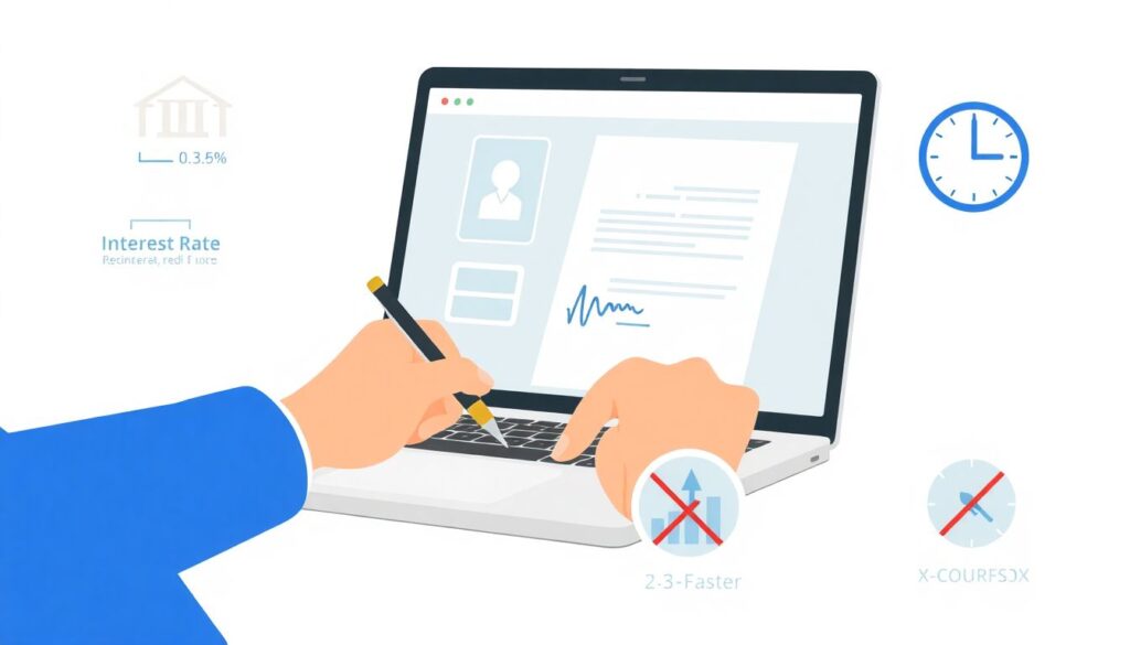 Что такое цифровая ипотека и как она работает? - иллюстрация