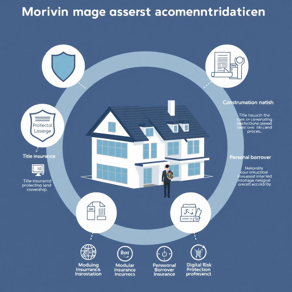 Как происходит страхование рисков при строительстве дома в ипотеку?