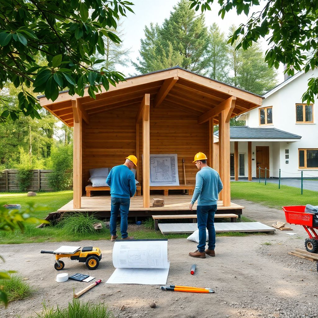 Как получить ипотеку на строительство бани или гаража на своем участке?