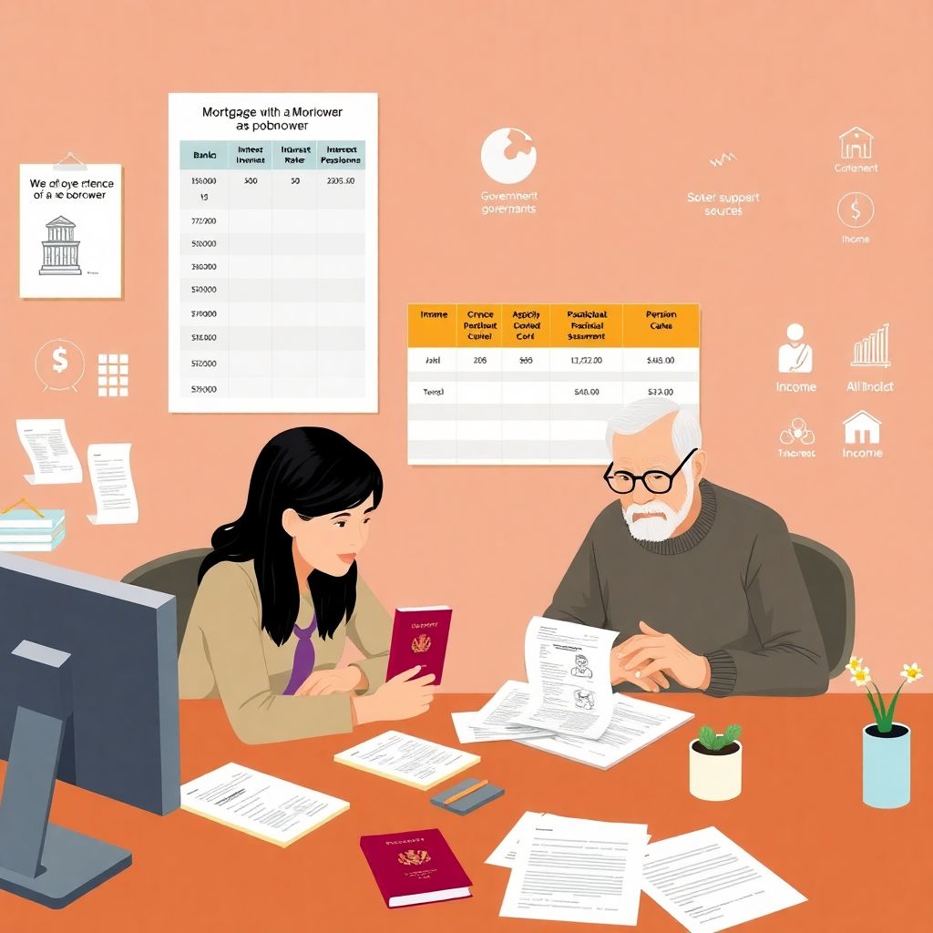 Как оформить ипотеку, если один из созаемщиков пенсионер?