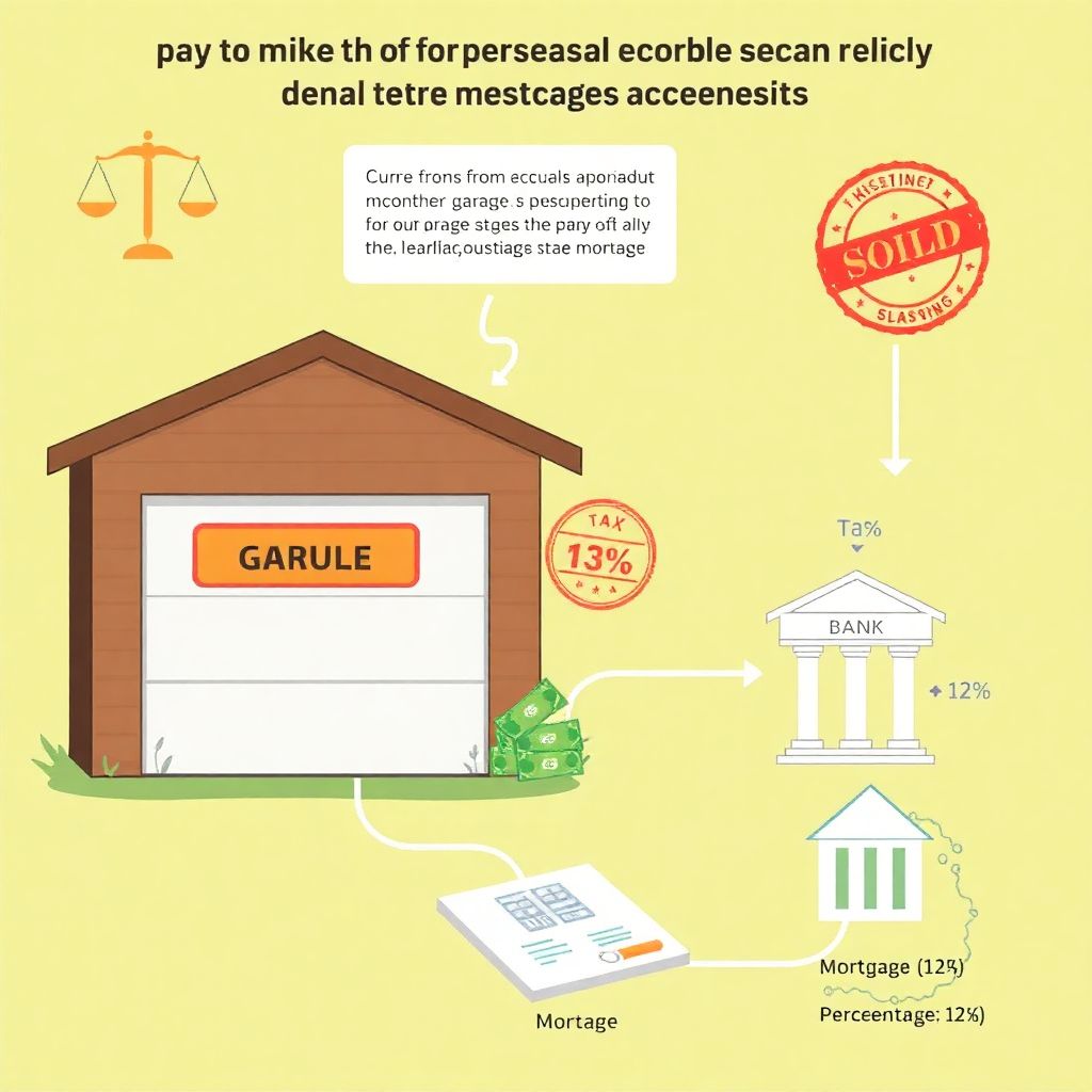 Можно ли использовать для погашения ипотеки средства от продажи гаража?