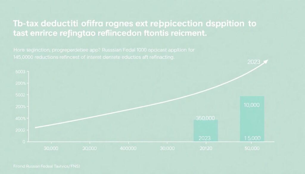 Как происходит процесс получения налогового вычета при рефинансировании ипотеки? - иллюстрация