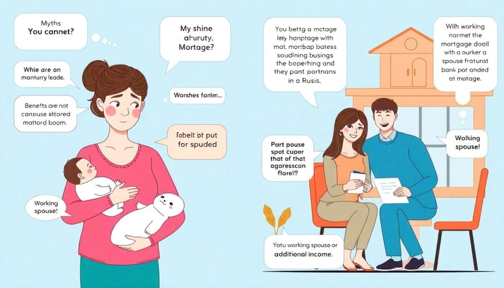 Как оформить ипотеку, если вы находитесь в отпуске по уходу за ребенком? - иллюстрация