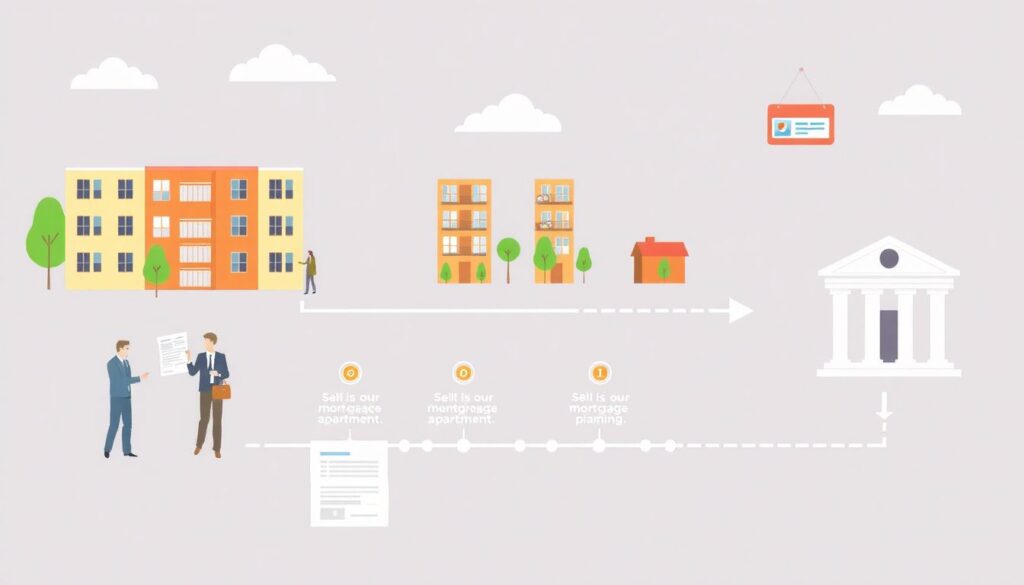 Что делать, если вы хотите продать ипотечную квартиру и купить новую (альтернативная сделка)? - иллюстрация