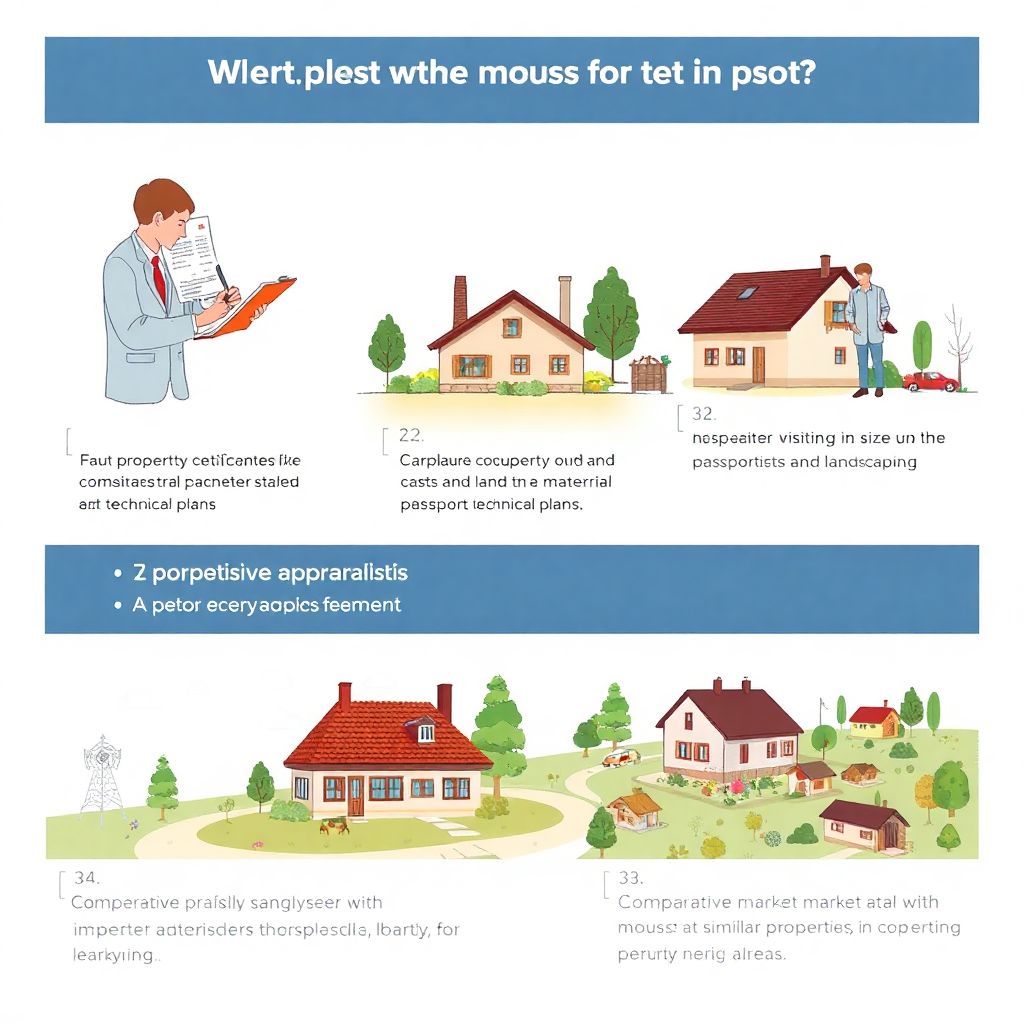 Как происходит оценка дома с участком для оформления ипотеки?