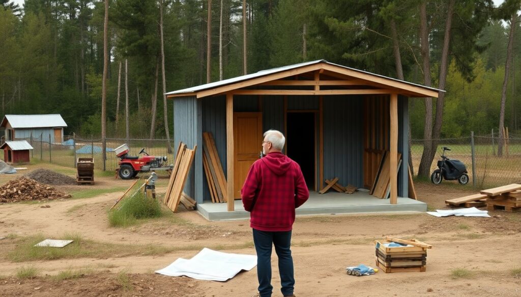 Что такое ипотека на строительство хозблока? - иллюстрация