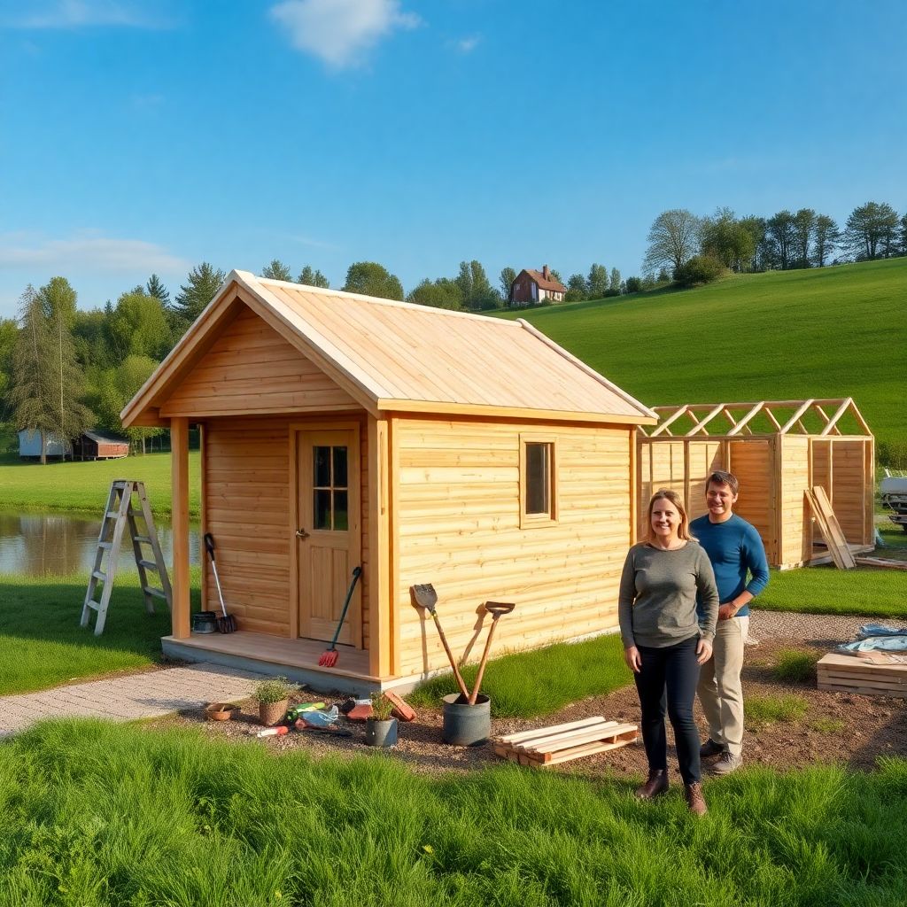 Что такое ипотека на строительство хозблока?