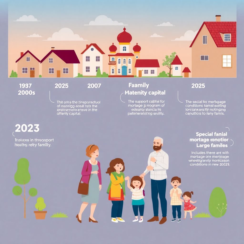 Что такое ипотека для многодетных и чем она отличается от семейной?