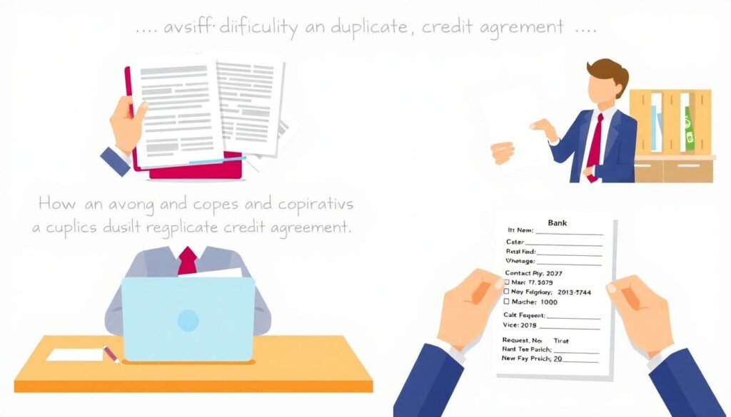 Как происходит процесс получения дубликата кредитного договора? - иллюстрация