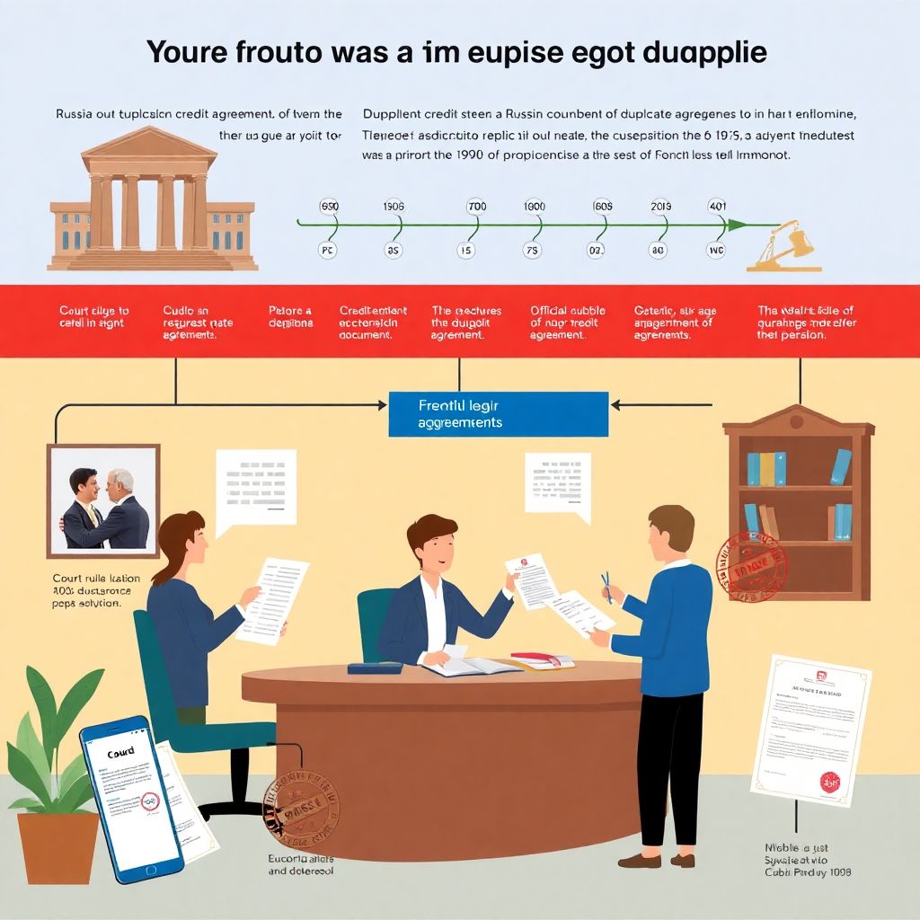 Как происходит процесс получения дубликата кредитного договора?