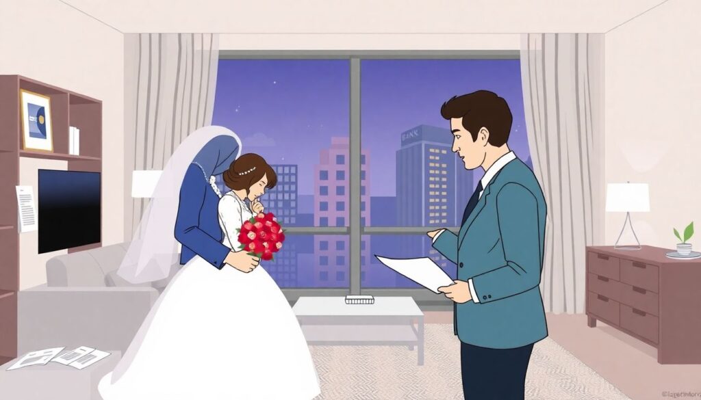 Как происходит процесс заключения брачного договора после оформления ипотеки? - иллюстрация