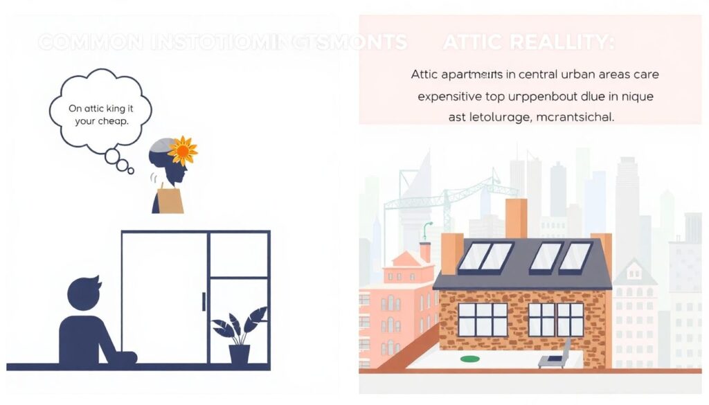 Как происходит оценка квартиры, если она находится на мансардном этаже? - иллюстрация