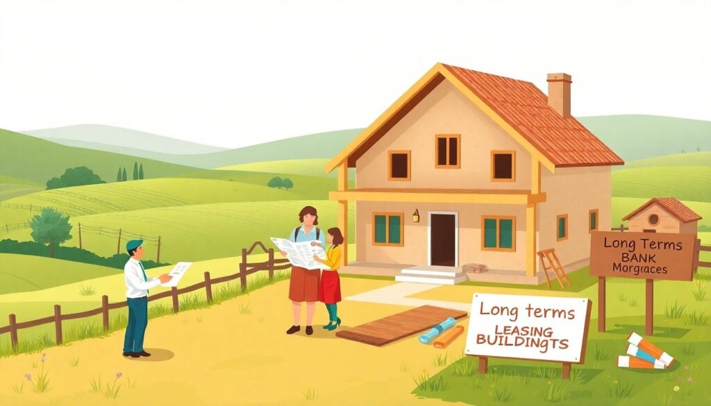 Как получить сельскую ипотеку для строительства дома на арендованной земле? - иллюстрация