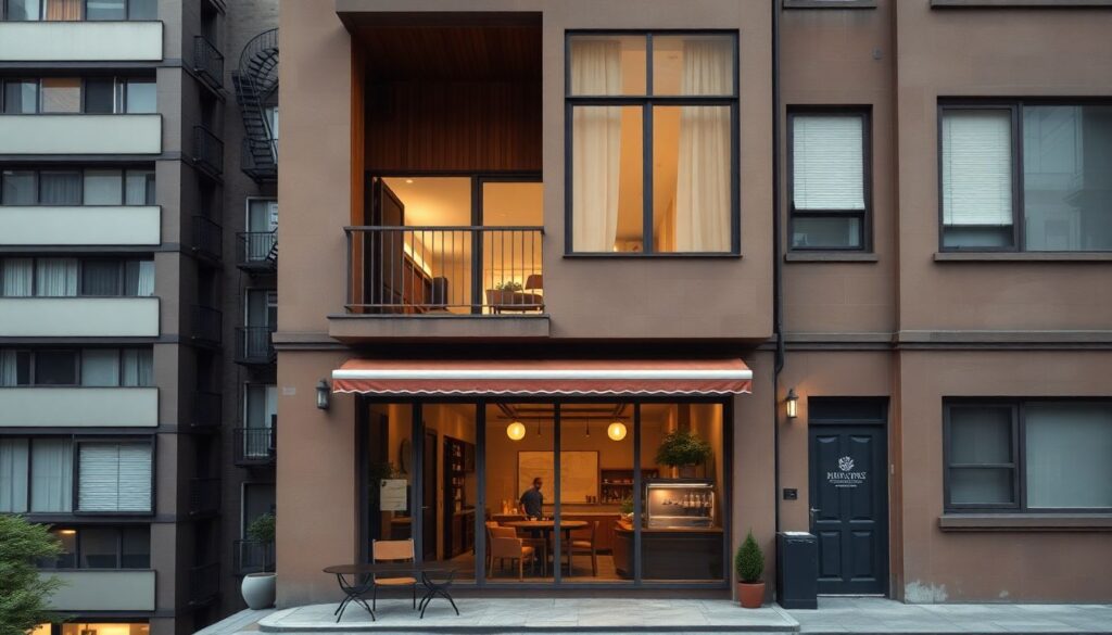 Как происходит оценка квартиры, если она расположена над рестораном или магазином? - иллюстрация