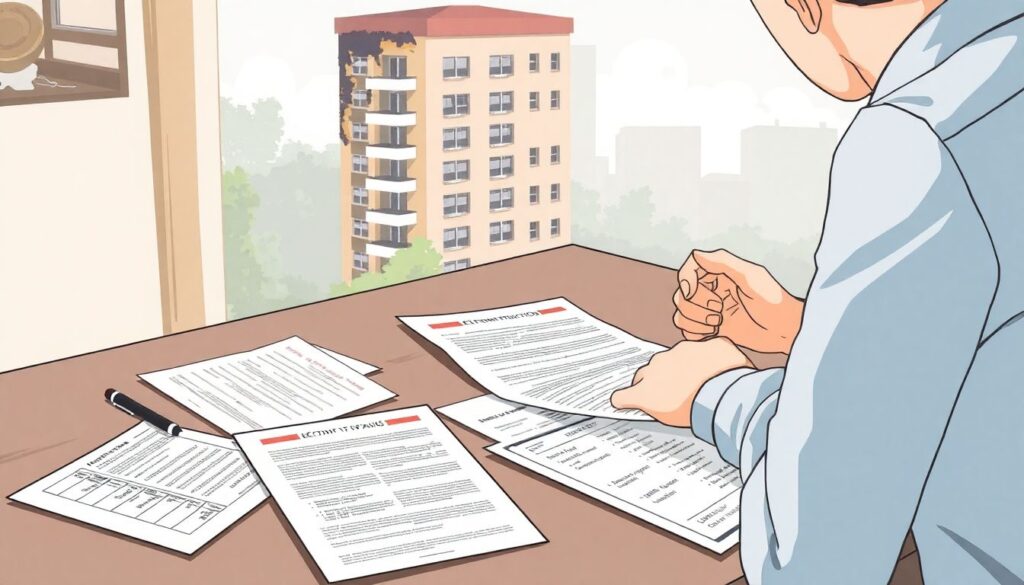 Как происходит оценка квартиры в доме, где был пожар или другое ЧП? - иллюстрация