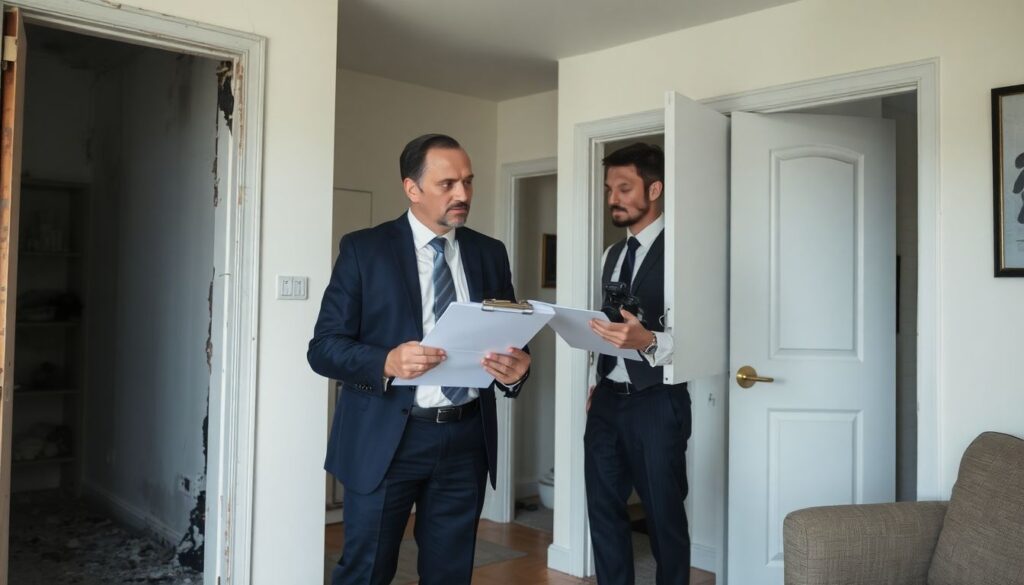 Как происходит оценка квартиры в доме, где был пожар или другое ЧП? - иллюстрация