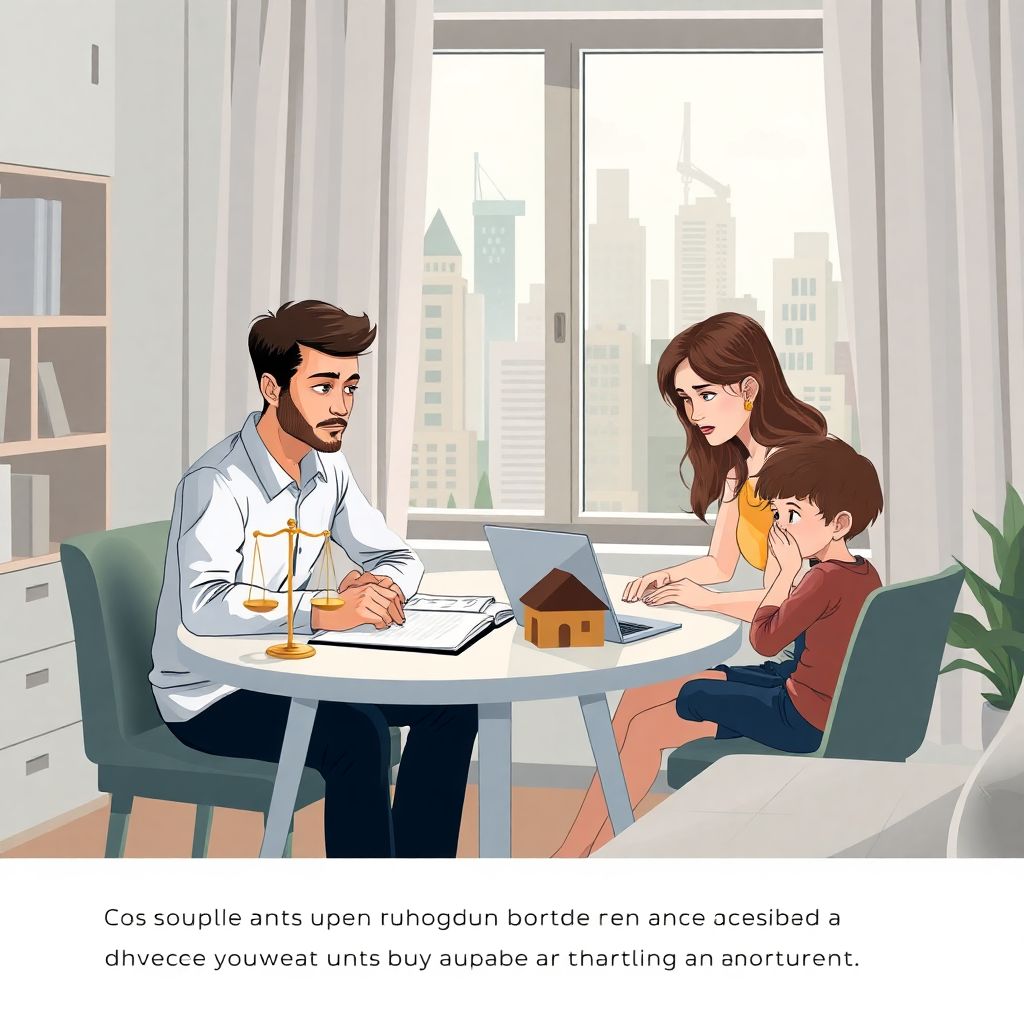 Как происходит процесс раздела ипотечной квартиры при разводе, если есть дети?