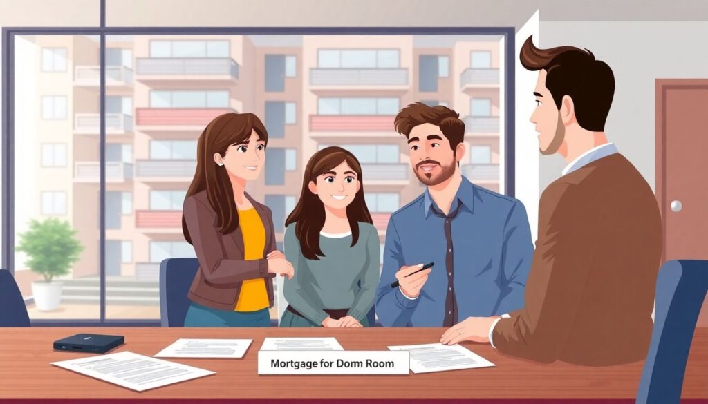 Что такое ипотека на комнату в общежитии? - иллюстрация