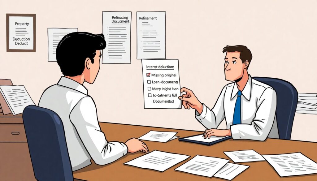 Налоговый вычет за проценты при рефинансировании ипотеки: как получить правильно Как происходит процесс получения налогового вычета за проценты, если ипотека рефинансирована? - иллюстрация