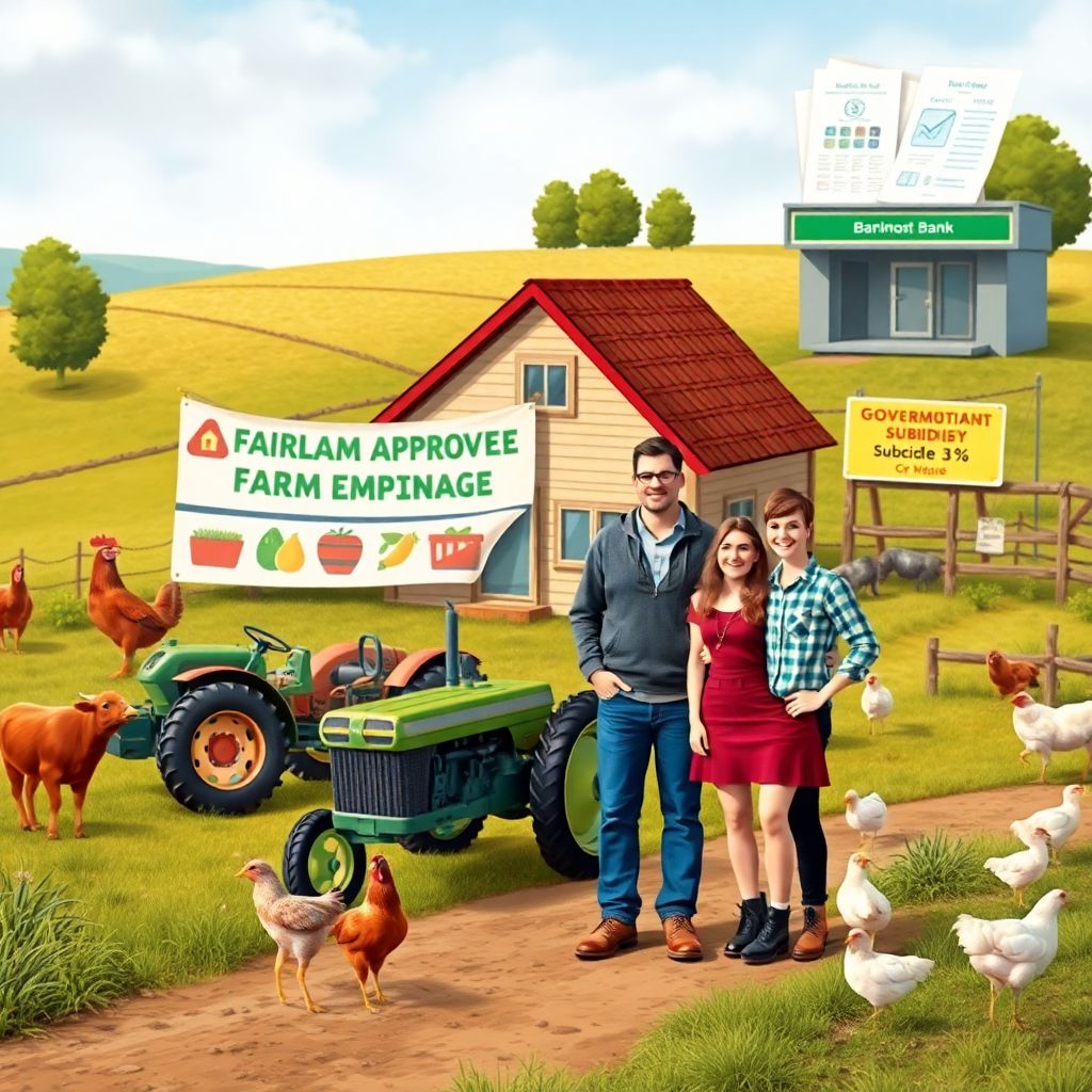 Что такое ипотека на покупку фермы или крестьянского хозяйства?