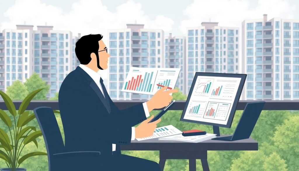 Как происходит оценка квартиры, если она является частью большого домовладения? - иллюстрация