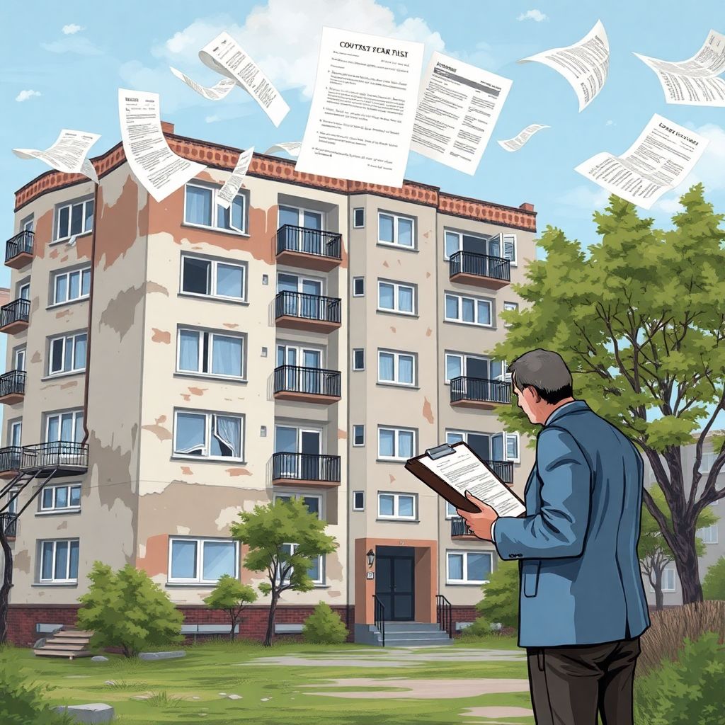 Как происходит оценка квартиры, если она находится в доме с проблемным ТСЖ?