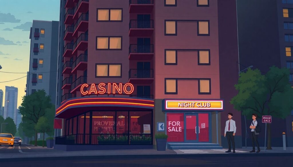 Можно ли взять ипотеку на покупку квартиры в доме, где расположено казино или ночной клуб? - иллюстрация
