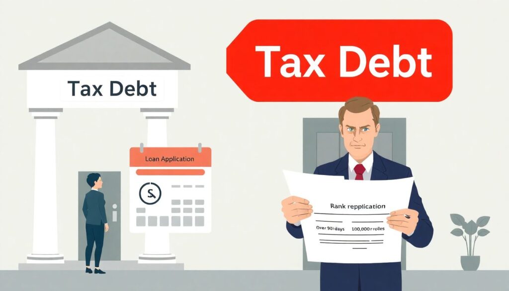 Как происходит процесс получения ипотеки, если у вас есть задолженность по налогам? - иллюстрация