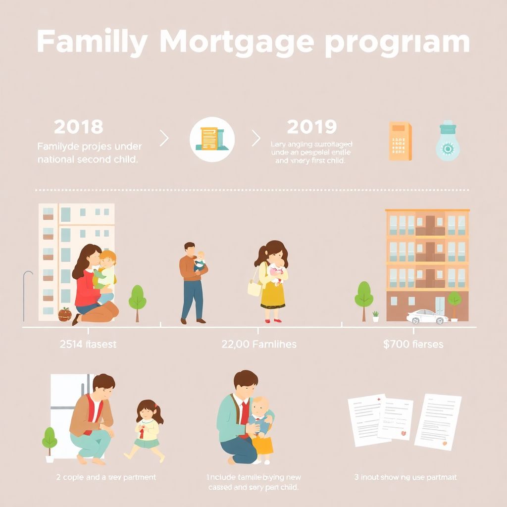 Как получить семейную ипотеку при рождении первого ребенка?
