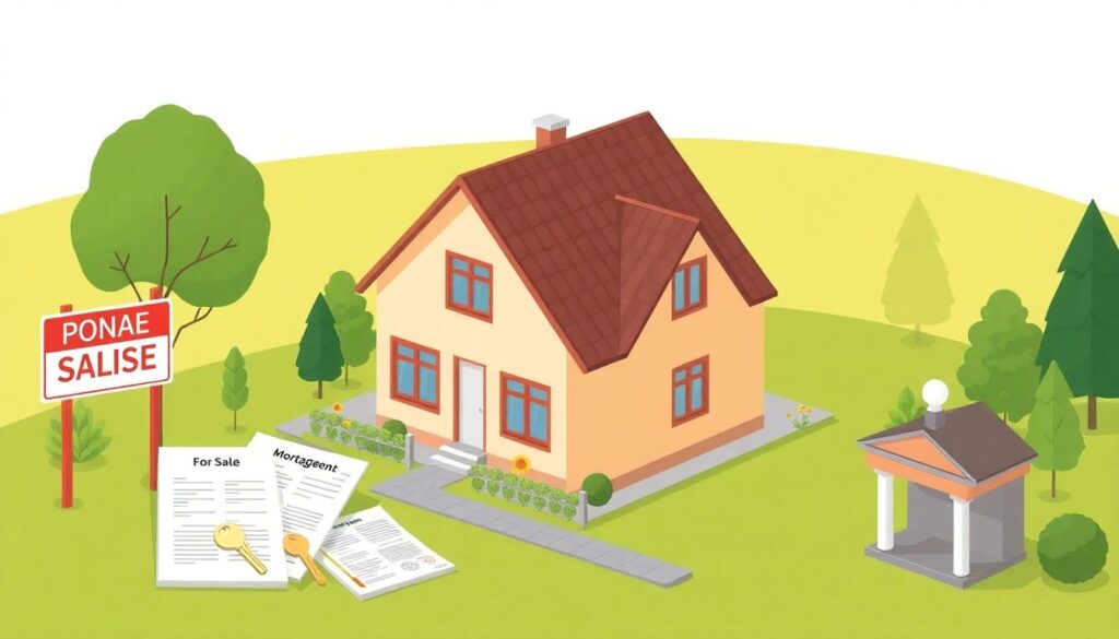 Что такое ипотека на дом с земельным участком? - иллюстрация