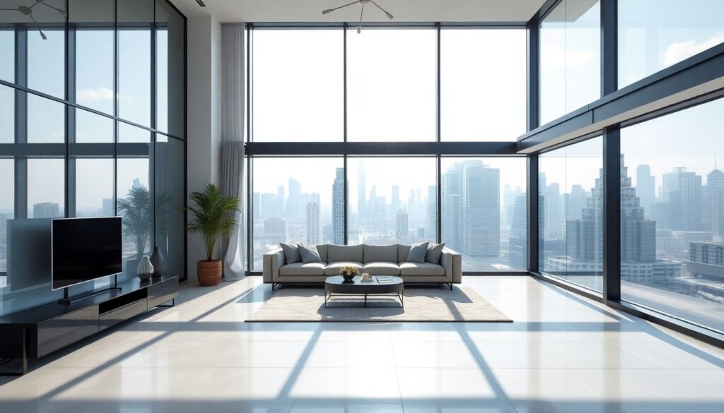 Как происходит оценка квартиры, если она находится в доме с панорамным остеклением? - иллюстрация