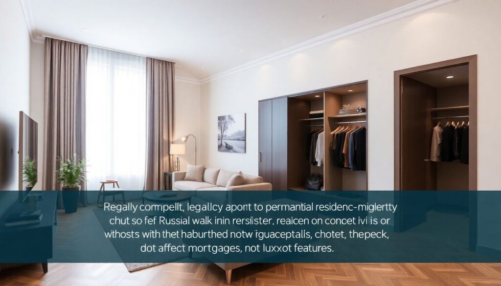 Можно ли взять ипотеку на покупку квартиры с отдельной гардеробной? - иллюстрация