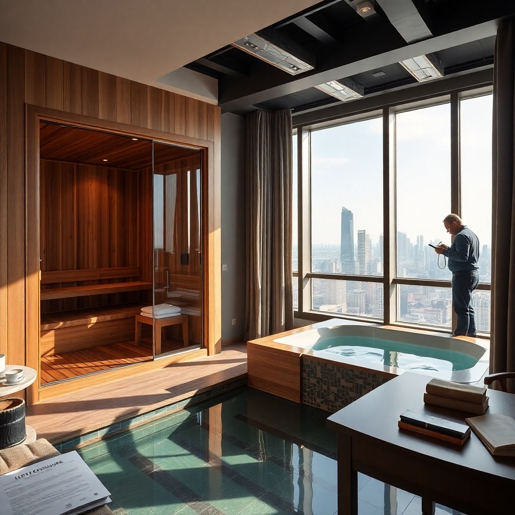 Как происходит оценка квартиры, если в ней есть сауна или бассейн?