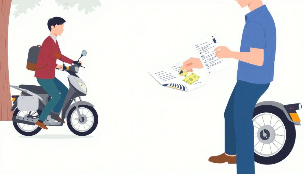 Можно ли использовать для первоначального взноса средства от продажи мотоцикла? - иллюстрация