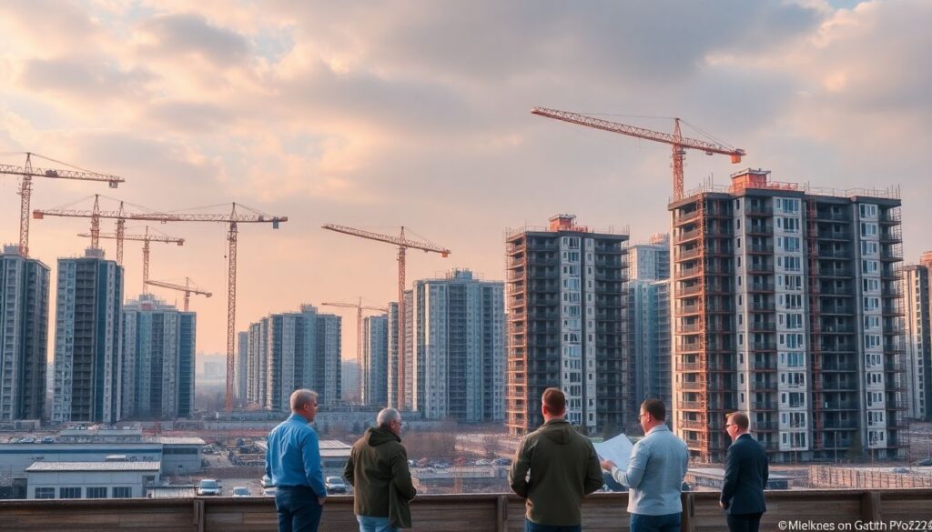 Что такое ипотека на приобретение жилого помещения на этапе строительства? - иллюстрация