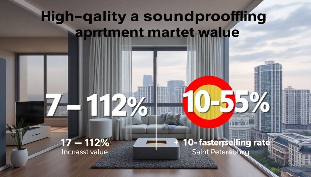 Как происходит оценка квартиры, если она находится в доме с хорошей звукоизоляцией? - иллюстрация