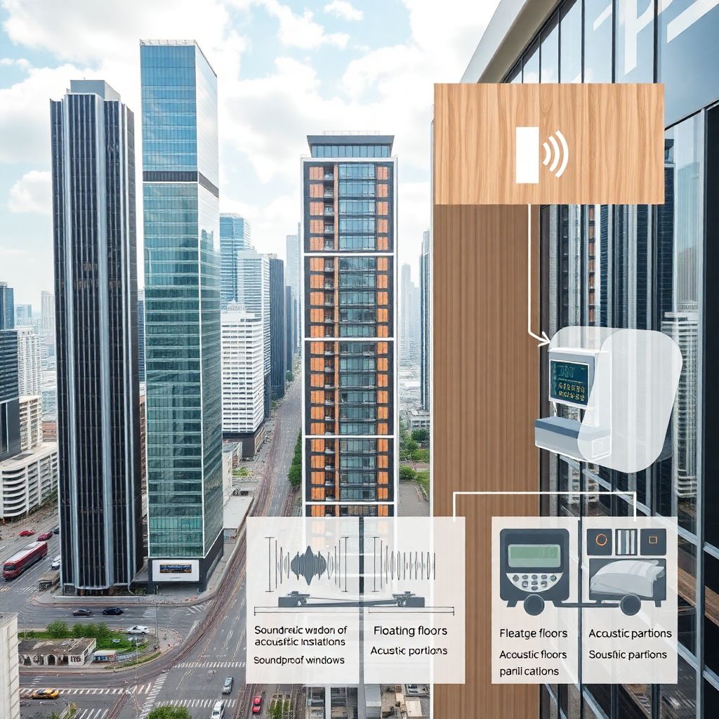 Как происходит оценка квартиры, если она находится в доме с хорошей звукоизоляцией?