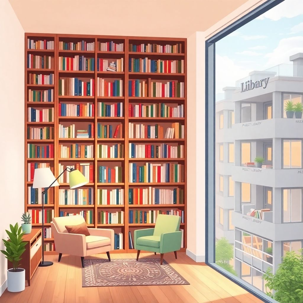 Можно ли взять ипотеку на покупку квартиры с библиотекой?