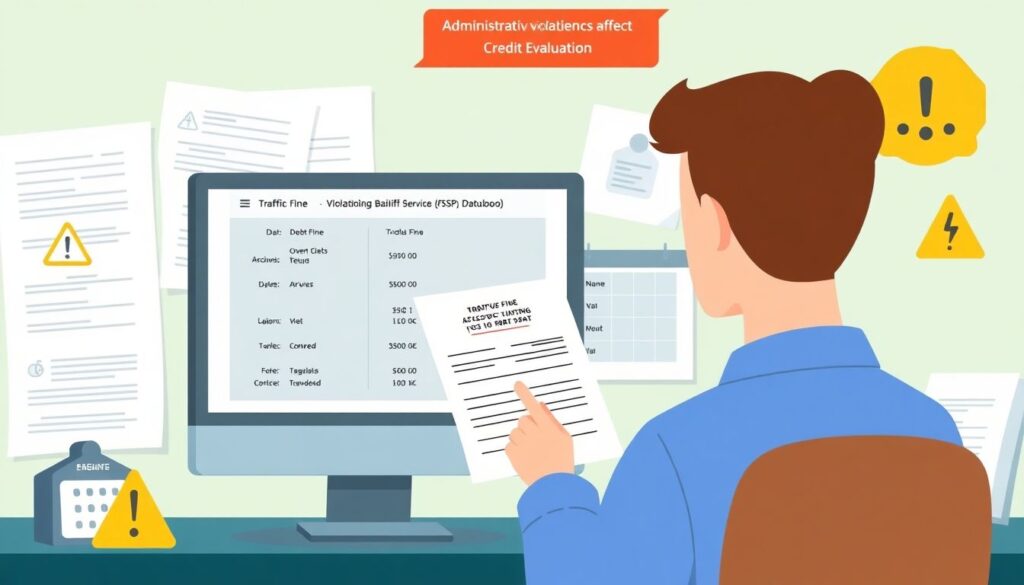Как происходит процесс оформления ипотеки, если у вас есть непогашенные штрафы ГИБДД? - иллюстрация