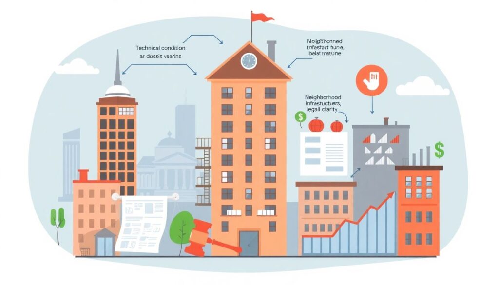 Как происходит оценка квартиры, если она находится в доме с высокими коммунальными платежами? - иллюстрация