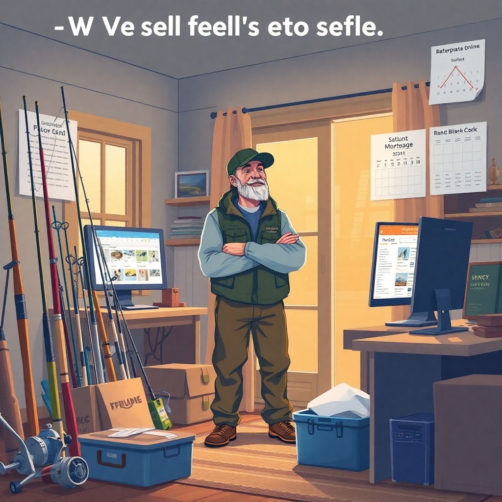 Можно ли использовать для погашения ипотеки средства от продажи рыболовных снастей?