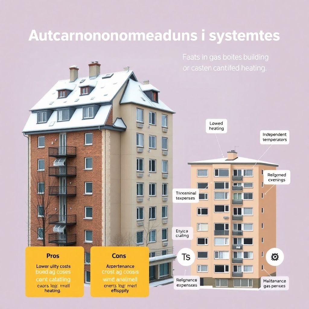 Как происходит оценка квартиры, если она находится в доме с собственной котельной?